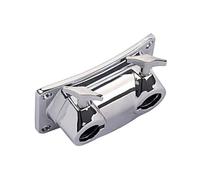 SECFOU Double Hole Drum Bracket Lightweight Metal Clamp for Secure Tom Mounting Essential Percussion Accessory for Drum Compatible
