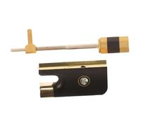 SECFOU Ebony Bow Cello Bow Frog Replacement Kit Professional Cello Accessories