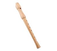 SECFOU Eight-hole Wooden Recorder Clarinet for Beginners, Oak Wood Soprano Wind Instrument, Lightweight Portable Clarinet for Student Practice and Child Music Learning