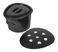 SECFOU Elderly Plastic Urine Pot with Lid and Bedpan Set, Portable Chamber Pot for Patients and Pregnant Women, Household Commode Bucket for Bathroom and Bedside Use Assorted Style