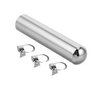 SECFOU Electric Guitar Slide Ring Solid Metal Slider Stick for Guitar Slide Electric Tube Playing