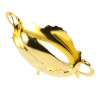 SECFOU Elegant European Style Double Handle Fruit Bowl Metal Tray with Zinc Alloy Material, Wear-Resistant and Beautiful Decoration for Kitchen Or Counter Snack Serving and Food Storage