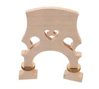 SECFOU European Maple Wood Adjustable Cello Bridge with Low and Tall Bridge Options, 3/4 Size Design, Providing Rich and Expressive Tone for Beginners and Students, Suitable for Music