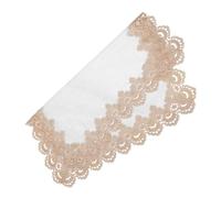 SECFOU European Style Tv Dust Cover Lace Protector for Wall Mounted Flat Screen Television Indoor Living