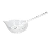 SECFOU Facial Mask Mixing Bowl Glass Convenient Essential Oil Container 3.15x2.36x1.57in with Spoon Household Mask Kit for Salon Spa