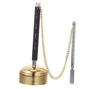 SECFOU Flexible Brass Chime Instrument for Temple Dharma Rituals, Lightweight and Easy to Use Buddhist Supply in Silver Colour, for Kitchen Or Yoga Practice