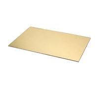 SECFOU Golden Mirror Pickguard Sheet Self-adhesive Guitar Pickguard Material Diy Blank for Acoustic Guitar