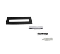 SECFOU Guitar Effect Pedal Board Holder with Creative Design and Craftsmanship, Abs Material, Reliable Quality, Fits 6 Mini and 5 Standard Effects for Portable Guitar Effector Storage