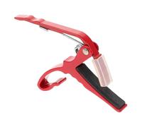 SECFOU Guitar Fingertip Protectors Acoustic Guitar Capo Adjustable Clamp Key Clip