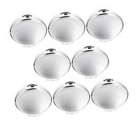 SECFOU Guitar Tuning Peg Buttons Silver Metal 8pcs Comfortable to Hold and Accurate Adjustment Accessories for Acoustic and Electric Guitars