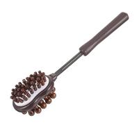SECFOU Hand Held Back Massager Wooden Massage Hammer for Full Back and Neck Relief, Multi-Function Knock Hammer with No Burrs, Improves Muscles, for Home and Warm-ups