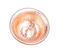 SECFOU Handcrafted 8Cm Copper Water Bowl for Worship and Offerings, Buddha Small Smooth Copper Bowl for Temple Rituals and Home Decoration