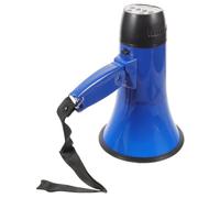 SECFOU Handheld and Guide Use, Powered Tour C Merchant Batteries by X 4 Megaphone Sound Amplifier with Recording Microphone, Sturdy Abs Material Steel Design, Suitable