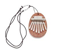 SECFOU Hanging Rope Mini Kalimba Piano Note Thumb Piano with Arc Design for Boys and Girls and Beginners Portable Music Instrument for Easy Melody Playing Rope Included