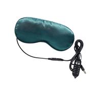 SECFOU Heated Eye Mask with Temp Control Powered by USB Silk Sleep Mask for Night Use Moisture Warm Compress Feature for Women and Men