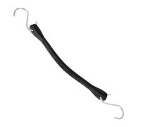 SECFOU Heavy Duty Rubber Bungee Cords Elastic Cords with Hooks Elastic Tie down Straps Secure Hold Black for Cargo Trailers and Rvs for Outdoor Use