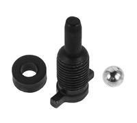 SECFOU Hydraulic Jack Return Valve with Air Screw and Seal, Metal Sturdy Replacement Part for Vertical Car Scissor Jacks, Compact and Portable Design Suitable for Emergency Lifting