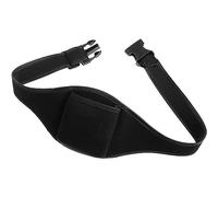 SECFOU Instructor Mic Carrier Mic Belt Pouch with Adjustable Waist Strap for Aerobics Gym Theatre Use