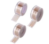 SECFOU Invisible Double Eyelid Tape for Hooded Eyes, 1200pcs Ultra-thin Breathable Fiber Strips with Mesh Design, Natural Style Eyelid Lifter for Beauty Care, Suitable for Women