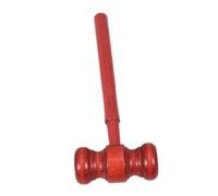 SECFOU Judge Gavel Costume Accessory Mallet Prop for Lawyers Auctioneers Cosplay Parties Compact Design for Easy Storage Carry for Justice Themed Events