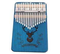 SECFOU Kalimba 17 Keys Thumb Piano Solid Wood Finger Piano Portable Musical Instrument with Tone Changeable Feature for Music Lessons and Homes, for Beginners and Boys and Girls