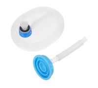 SECFOU Leakproof Foldable Travel Potty Urinal for Adults Unisex Portable Car Toilet for Camping and Road Trips Lightweight Reusable Emergency Bedpan with Advanced Seal for Outdoor Use