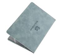 SECFOU Leather Birth Certificate Holder Vintage Style Protective Sleeve for Newborn Documents Anti-Scratch Certificate Cover with Delicate Workmanship and Portable Design for Convenient