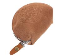 SECFOU Leather Coin Storage Bag with Easy to Clean Feature and Delicate Design, Multi Functional Change Purse for Daily Use and Organizing Coins, Watches, and Candy