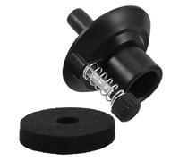 SECFOU Lightweight Cymbal Stand Holder Clamp with Felt Pad Noise Dampening Drum Kit Accessory for Jazz Drums Floor Protection and Quiet Play