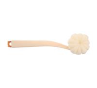 SECFOU Long Handled Back Scrubber for Shower with Dual-Sided Design, Soft Nylon and Plastic Bath Brush for Extended Reach and Shedding Resistance, for Seniors Body Cleansing