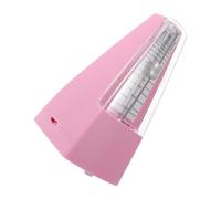 SECFOU Mechanical Metronome with Pink Plastic and Metal Design High Accuracy for Piano Versatile Instrument Accessories and Guitar and Violin and Bass for Students and Examination