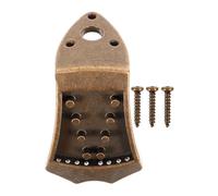 SECFOU Metal Mandolin Tailpiece Replacement Accessory String Bridge for Accurate Tuning and Enhanced Sustain Sturdy Mandolin Supplies with Stylish Antique Bronze Finish Maintenance