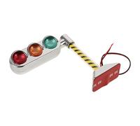 SECFOU Mini Small Light Model and Interior Traffic Signal for Car Plastic Material with Easy Installation and Improving Visibility Street Lamp Decoration Table Decor
