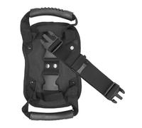 SECFOU Motorcycle Rear Seat Safety Handle Adjustable Waist Belt with Oxford Cloth and Mesh Material, Built-in Pp Board for Electric Bicycle and Tricycle Passenger Support and Force