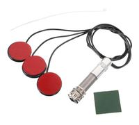 SECFOU Multi-function Piezo Pickup for Acoustic Guitar, Violin, Mandolin with Eq, Includes Suction Cup and Cable Tie, Universal Sound Transducer for Folk and Bass Instruments