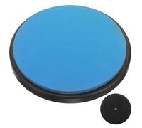 SECFOU Noise Reduction Drum Pad for Practice with Non-slip Rubber Material, Blue Silent Electronic Drum Mat Designed to Reduce Hand Fatigue and Enhance Quiet Drumming Sessions