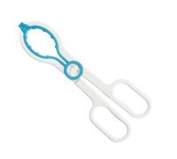 SECFOU Non-Slip Bottle Clamp with Ergonomic Handle Anti-Scald Feeding Forceps Detachable Design for Safe and Easy Holding of Milk Bottles and Pacifiers Blue