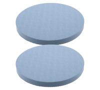 SECFOU Non Slip Yoga Knee and Elbow Pads Tpe Rubber Material 2pcs with Comfortable round Cushion Enhanced Balance and Stability Versatile Use for Therapy Sessions and Onthego Use
