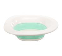 SECFOU Nursing Bidet Portable with Pp and Material Space Saving Foldable White Sitz Bath Basin Bath for Postpartum Care Suitable for Elderly and Pregnant Women