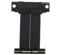 SECFOU Pcie Extension Cable Pcie Riser Card Extension Pci 4.0 1x 5cm Black Compact PC Setups Vertical Mount GPU Riser Environments