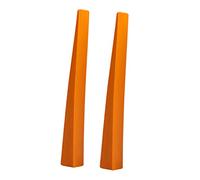 SECFOU Piano Tuning Fork Mute Set 2-Pack Rubber Stop Leather Forks for Medium and Low Tones Essential Piano Tuning Tools and Accessories