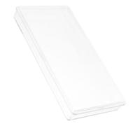 SECFOU Plastic Banknote Storage Case for Collectors, Abs Currency Container with Dust-proof and Oxidation Resistance, Holds 100 Banknotes, for Business and Exhibitions