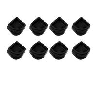 SECFOU Plastic Water Dish 8 Pieces Non-Slip Small Crawler Basins for Scorpion and Juveniles in Reptile Tanks 1.02X1.02X0.35In