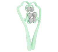 SECFOU Portable Manual Neck Massager Roller for Cervical Spine Relief Lightweight Abs Material Handheld Design Relax Your Body and Neck at Home Or Office