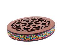 SECFOU Portable Ocean Drum Hand Drum with Relaxing Water Sound and Traditional Ethnic Wood Material for Healing Meditation and Solo Performances in Musical Instruments