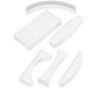 SECFOU Portable Optical Concave Lens Set for Physics Teaching and Laboratory Use, Lightweight Glass Material, Suitable for Students and Scientific Experiments