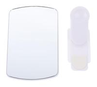 SECFOU Portable Phone Camera Reflection Clip with High-definition Glass and Pvc Material, White Selfie Reflector for Smartphone Photography and Travel Use
