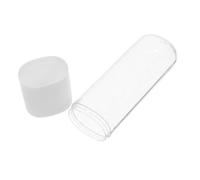 SECFOU Portable Plastic Flosser Tip Holder Case Compact Flosser Tip Storage Box Travel Cover for Nozzle Organizer Container for Go Use