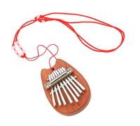 SECFOU Portable Tone Kalimba Thumb Piano Lightweight Small Finger Instrument for Beginners Compact Design for Easy Carrying Beautiful Sound and Decorative Appeal