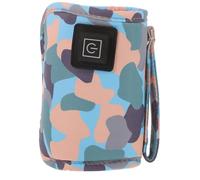 SECFOU Portable USB Bottle Warmer Cover for Milk Bottles Quick and Even Heating Polyester Material Compact Design for Travel and Car Use for Friends Who Have a Baby at Home